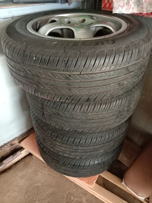 Титановые диски с новой резиной, мягкие