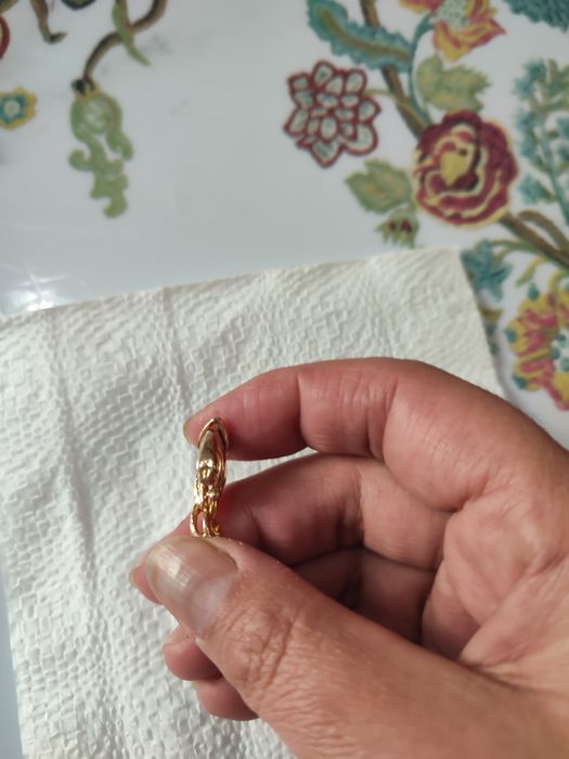 Кулон позолоченный