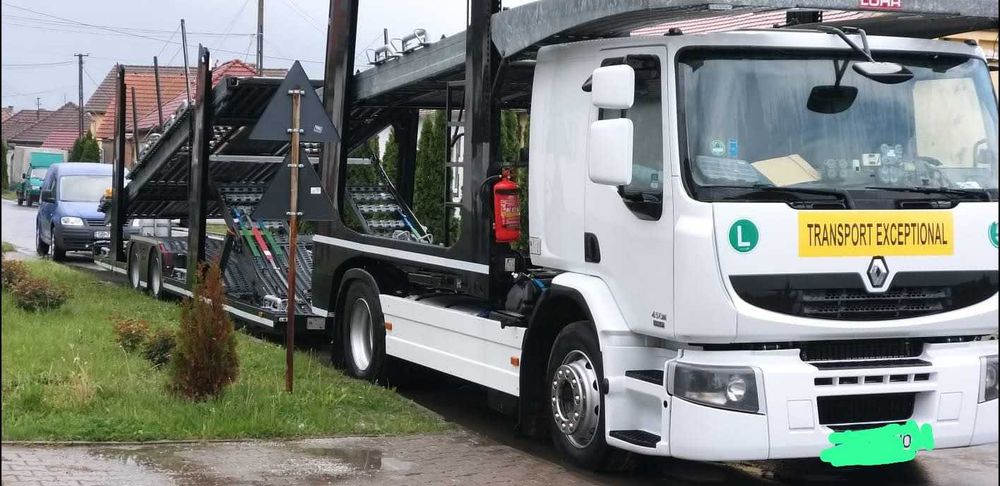 De vânzare – Ansamblu transport autoturisme Renault Premium + Lohr 1.21