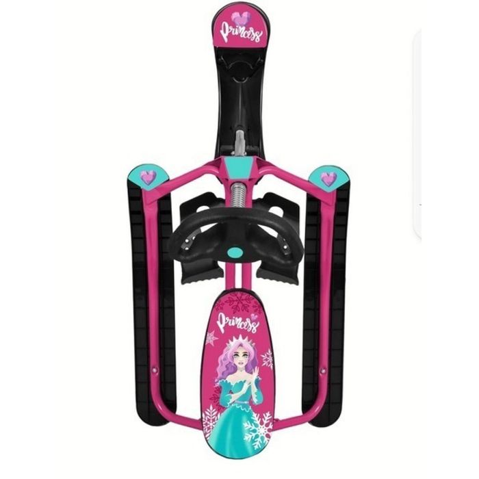 Зимна шейна с предни и задни ски