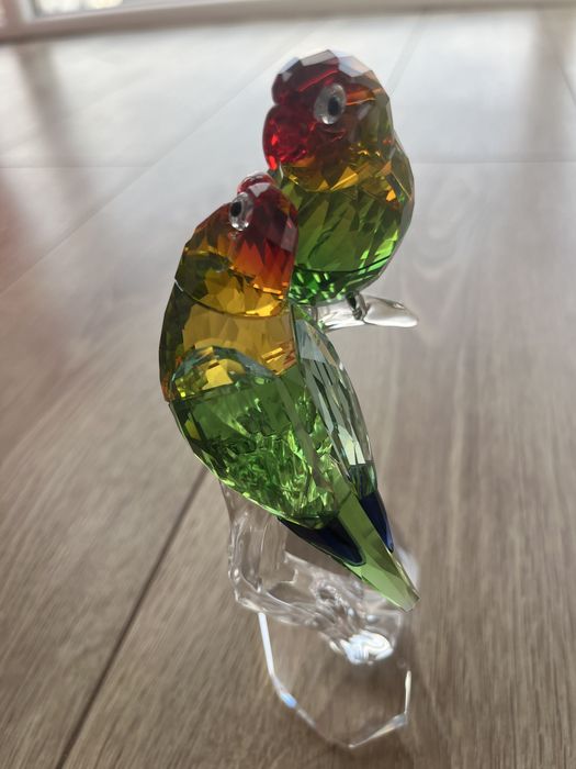 Swarovski love birds