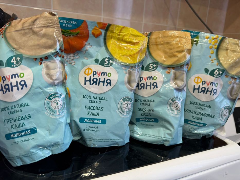 Отдам каши Фрутоняня