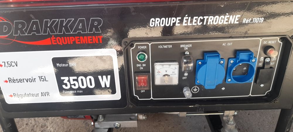 Generator curent 3500 W benzina +GPL