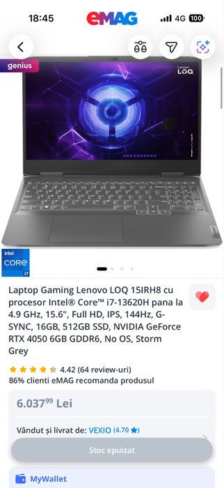 Vand laptop lenovo
