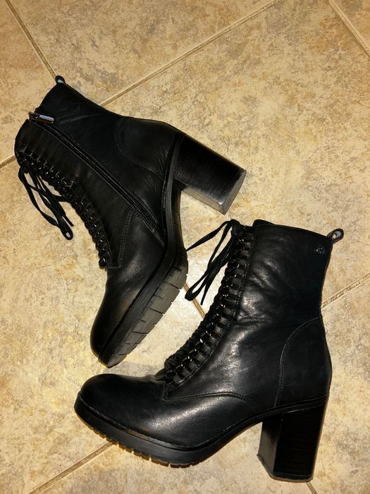 Боти естествена кожа