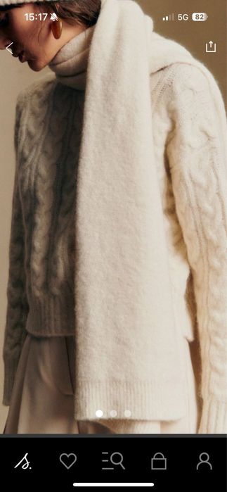 Шал Sezane нов с етикет