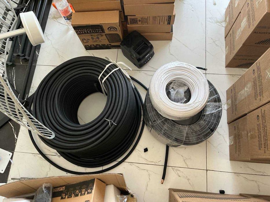 Кабель коаксиальный радио фидерный 50омный 7/8, 1/2, 1/4 HCAAY50-6