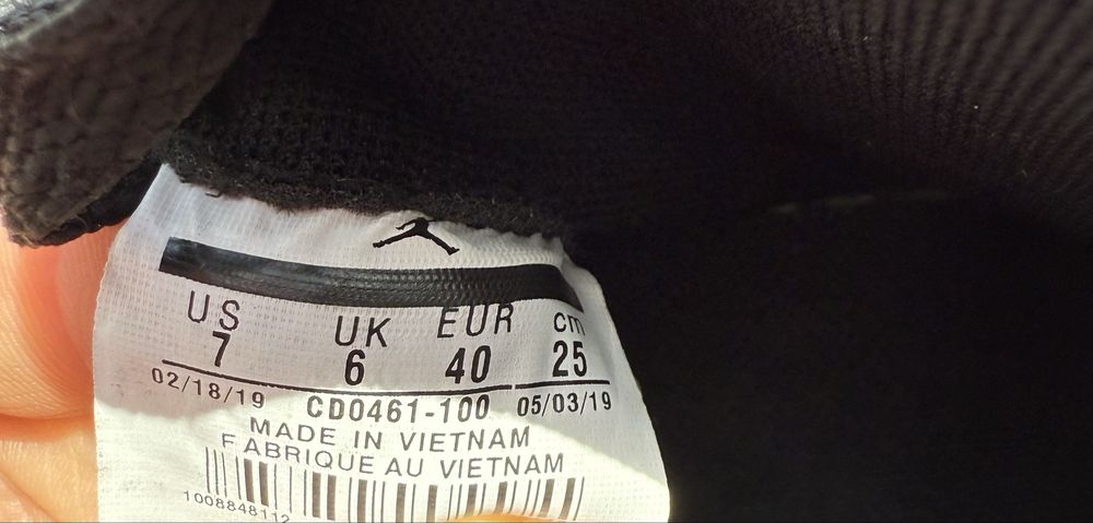 Air Jordan 1 High (40) 25см.Маратжнки
