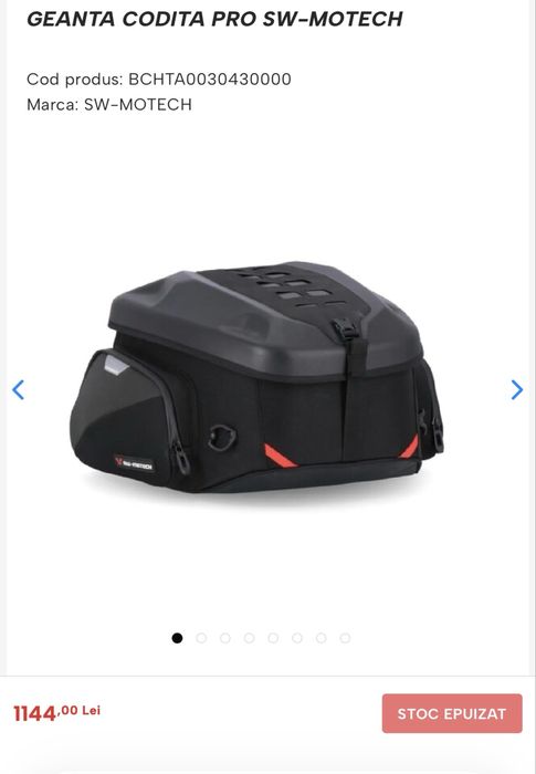 Vând geantă sw -motech  22-34L