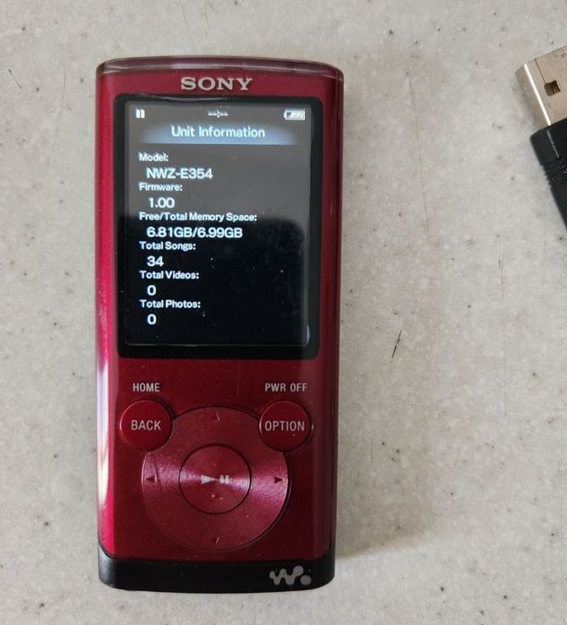 Mp3 Player Sony Walkman Original 8GB