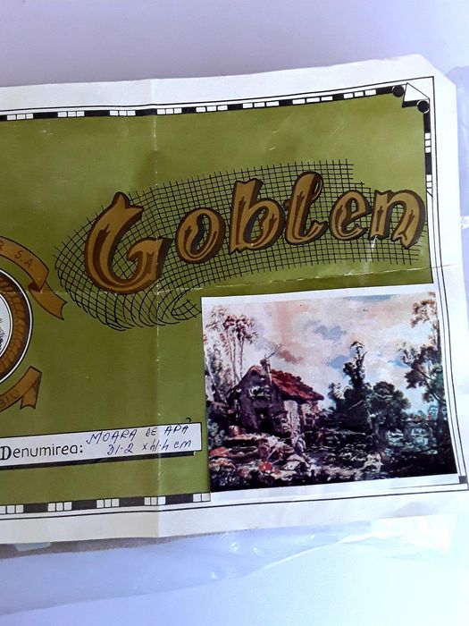 Goblenuri de cusut, ,ate mouline incluse, de Firul Rosu Talmaciu,Sibiu