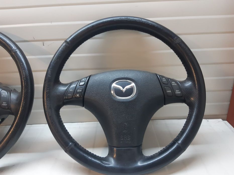 Volan piele comenzi airbag Mazda 6 200lei buc