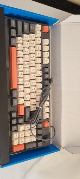 Проводная клавиатура, игровая, мембранная, бесшумная, Xunfox k82