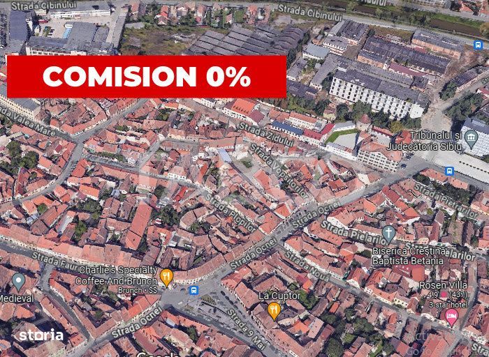 COMISION 0 -Spatiu comercial de vanzare 74 mpu in Orasul de Jos Sibiu