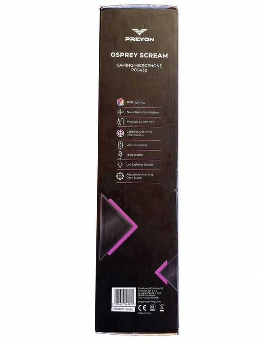 Preyon Osprey Scream Gaming Microphone