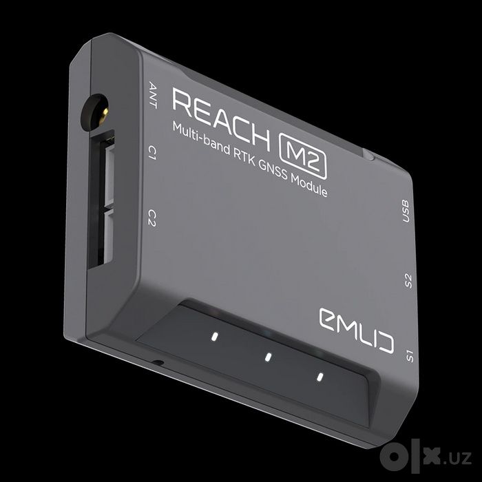 Emlid Reach M2 — это компактный 2-частотный (L1/L2) GNSS-модуль