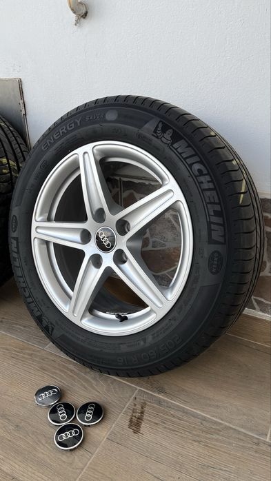 Jante R16 originale Audi A3/A4/A6/Roți/Genți/Alumi/Aliaj/Set/Vw/Jenți/