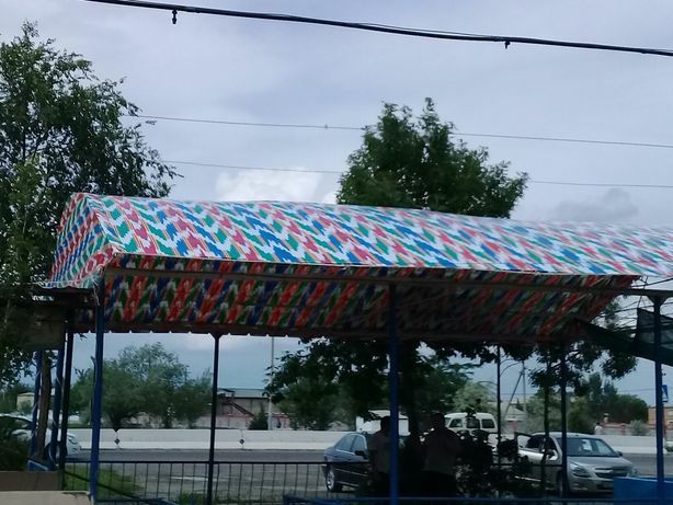 БАНЕР БАННЕР бассен навес сварка тент установка киламизоптим нархларда