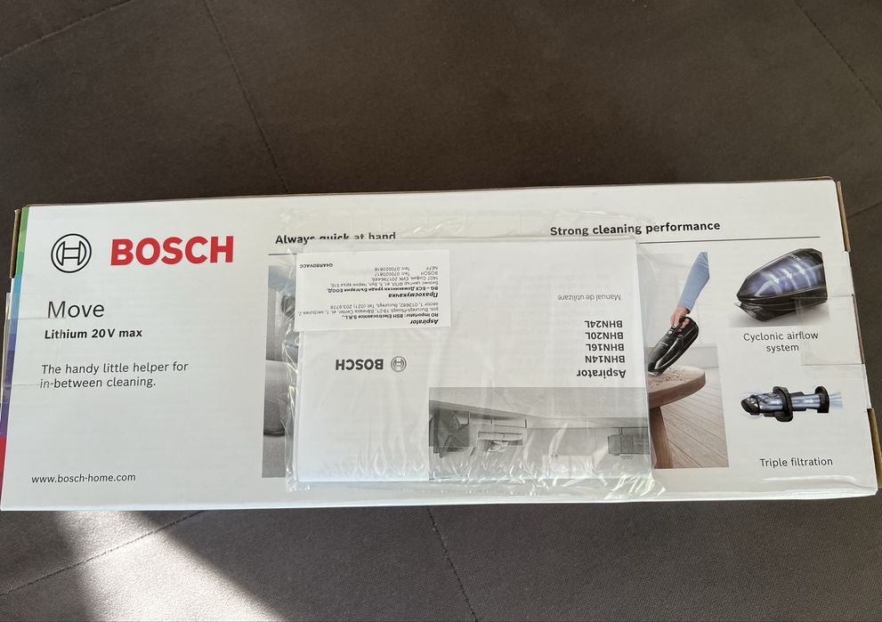 Ръчна прахосмукачка Bosch BHN20L - неразопакована с гаранция