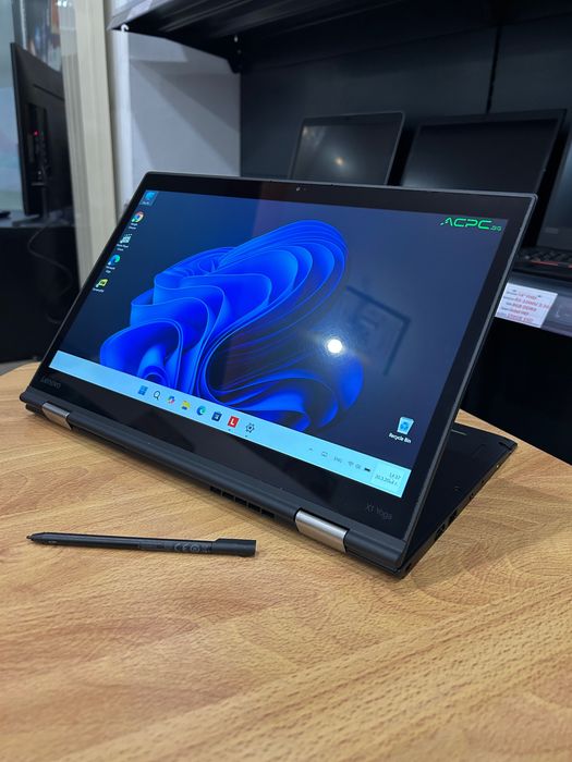 Като нов! Лаптоп Lenovo X1 Yoga Gen2 i7/16GB RAM/512GB SSD, ТЪЧ, гар.