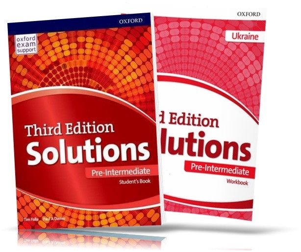 Solutions sb. Солюшнс воркбук пре интермедиат. Солюшенс пре интермедиат 3 издание. Оксфорд английский solutions student book. Учебник third Edition solutions.