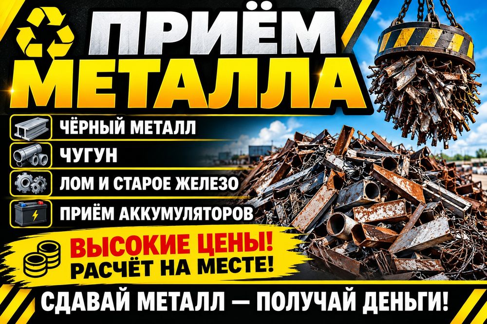приём металла самовывоз