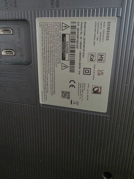 Части от телевизор SAMSUNG UE55U8072FU