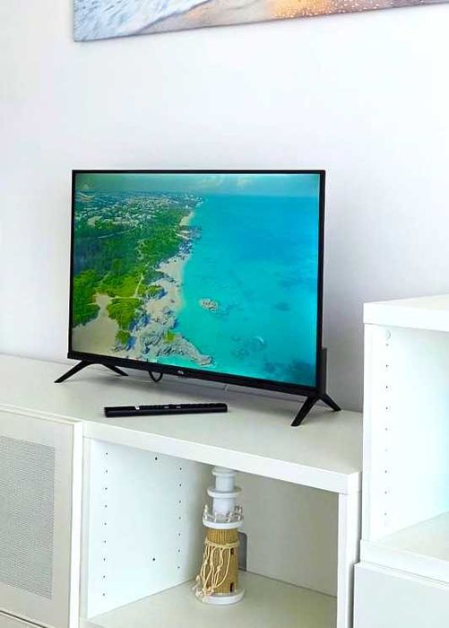 TV TCL LED, 80 cm, Smart Android  TV, garantie 2028