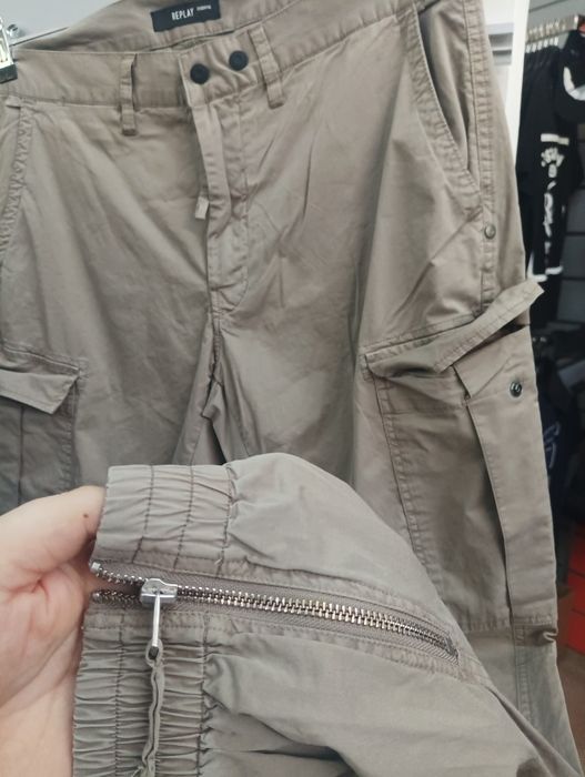 Оригинален карго панталон REPLAY W33 W34 W36 нов мъжки реплей