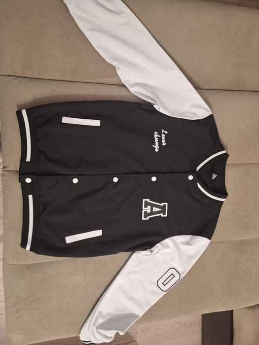 Geaca/Jachetă colegiu +cămașă băieți 12-13 ani