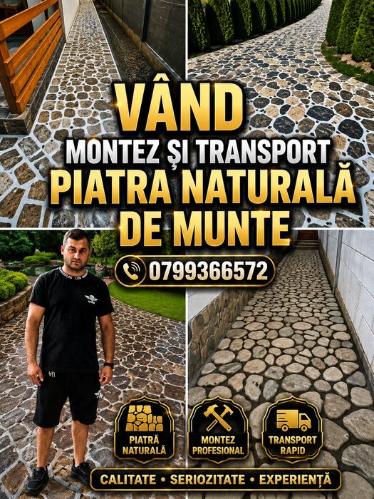 Piatră naturală de munte