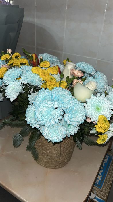 Нежная композиция.Цветы.