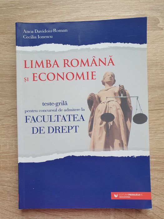 5 Culegeri Economie, Bacalaureat și Admitere Drept - toate doar 40lei
