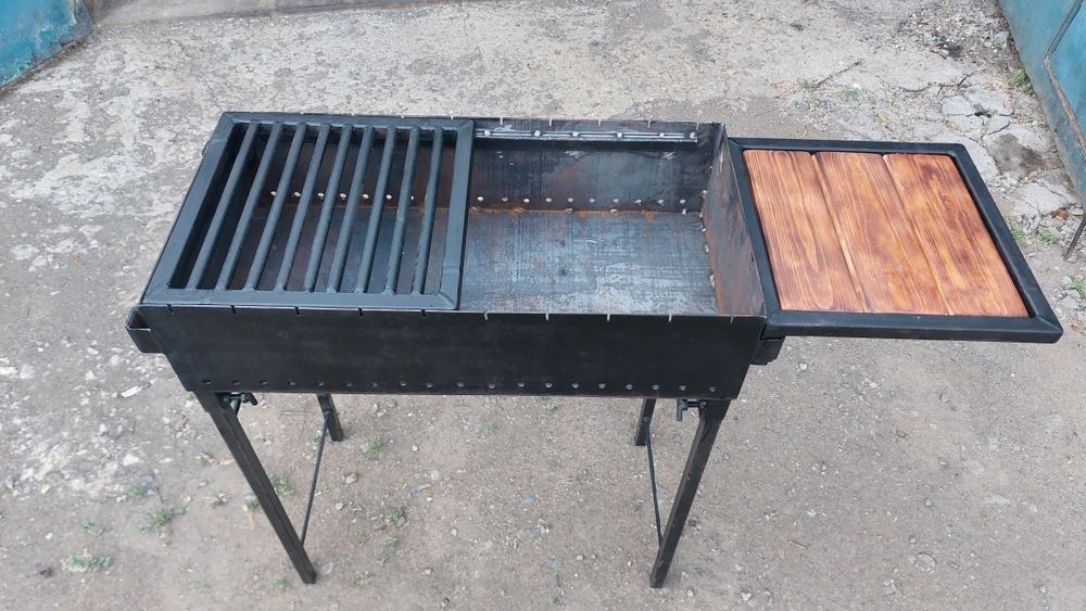 Мангал с барбёкю