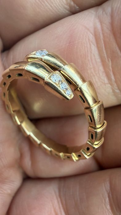 Bulgari Serpenti VIPER Diamond  пръстен