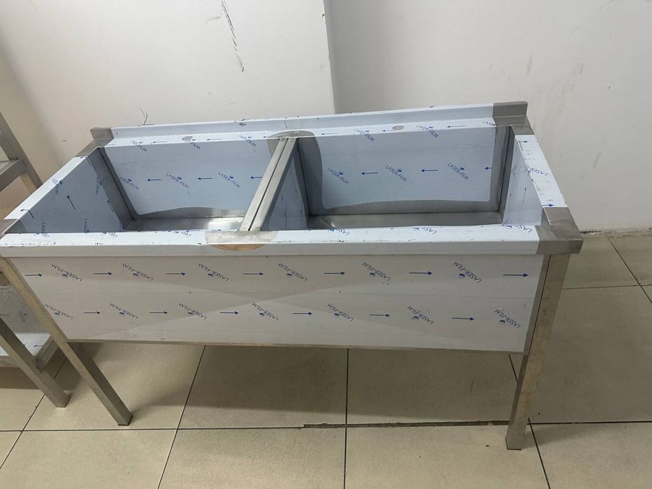 Мойки стеллажи сушилки столы