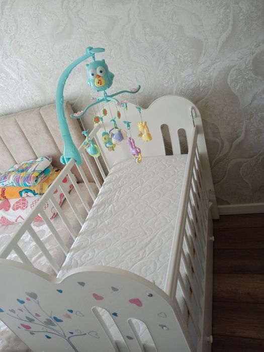 Манеж детский с тумбочка