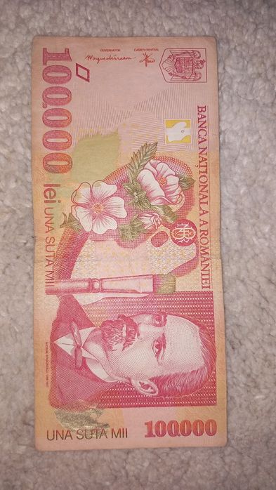 Bacnota 100.000 lei