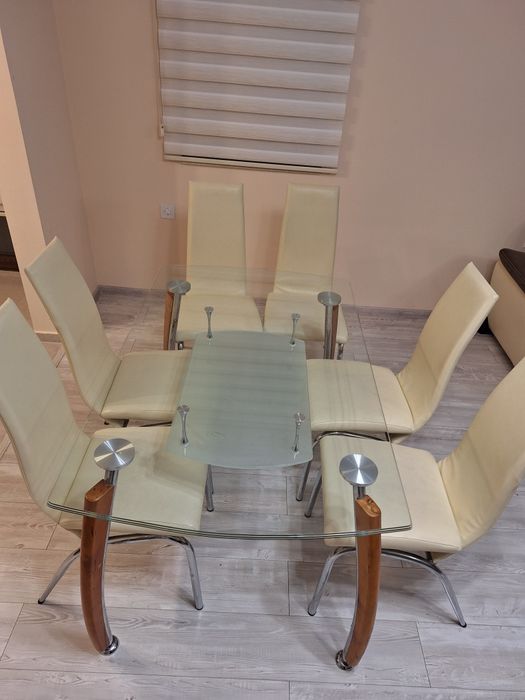 Кухненска маса + 6 стола