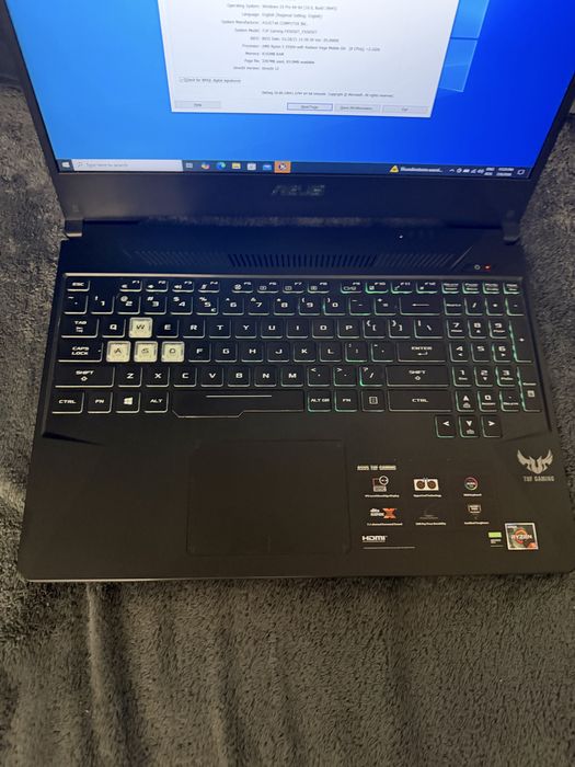 Laptop gaming Asus Tuf FX505DT, Gtx 1650, 8 gb ram