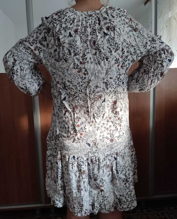 Rochie Mango, imprimeu floral, noua fara eticheta, L(42)