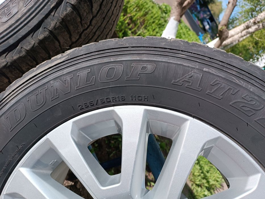 Диски с резиной на Прадо