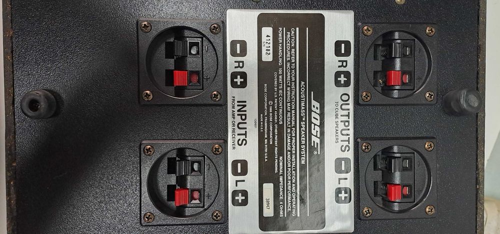 Subwoofer Pasiv Bose 100W Acoustimass 5 Series I (AM-5) Negru