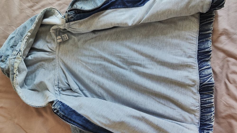 Джинсовая куртка детская