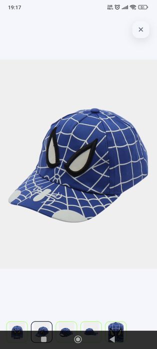 Көк қалпақ Spider-man