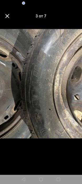 Гуми с джанти 5х100 175/80/14
