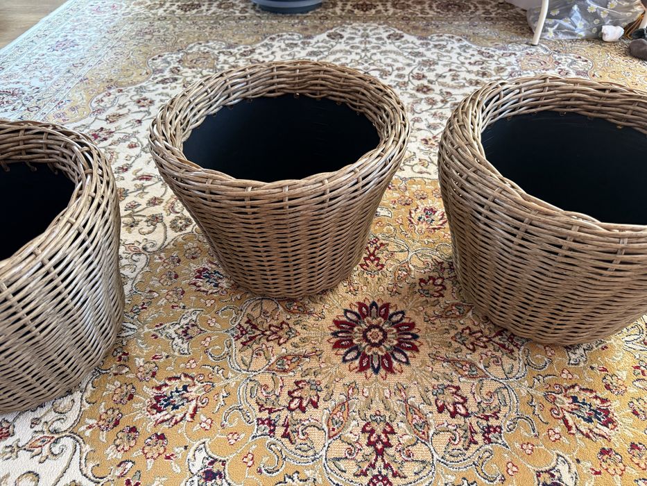 Ротанговые горшки