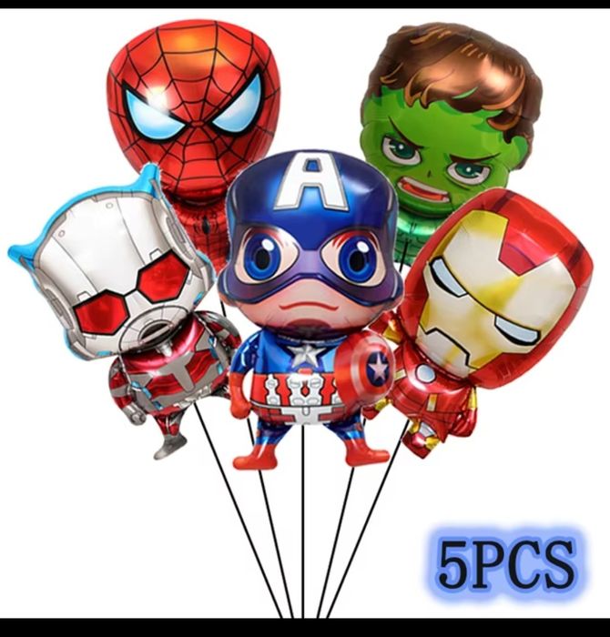 Балон,, Спайдър Мен и Iron Man 3D, Мики или Мини Маус
