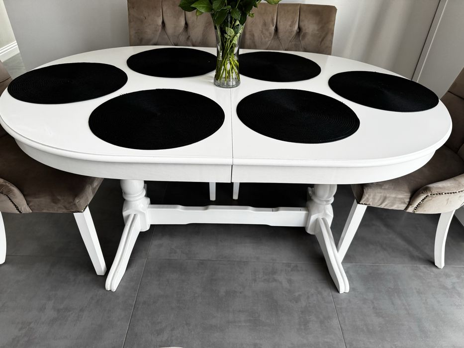 Masă lemn masiv - extensibila 12 persoane