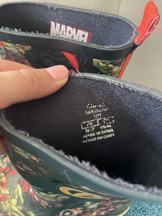 Ботуши за дъжд Демар 24/25 и Zara Avengers 26/27